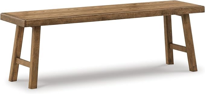 Signature Design by Ashley Dakmore Casual Bedroom Bench, Light Brown | Amazon (CA)