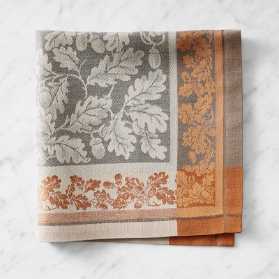 Acorn Harvest Jacquard Napkins | Williams-Sonoma