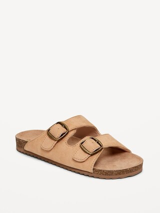 Faux-Suede Buckled Strap Sandals for Girls | Old Navy (US)