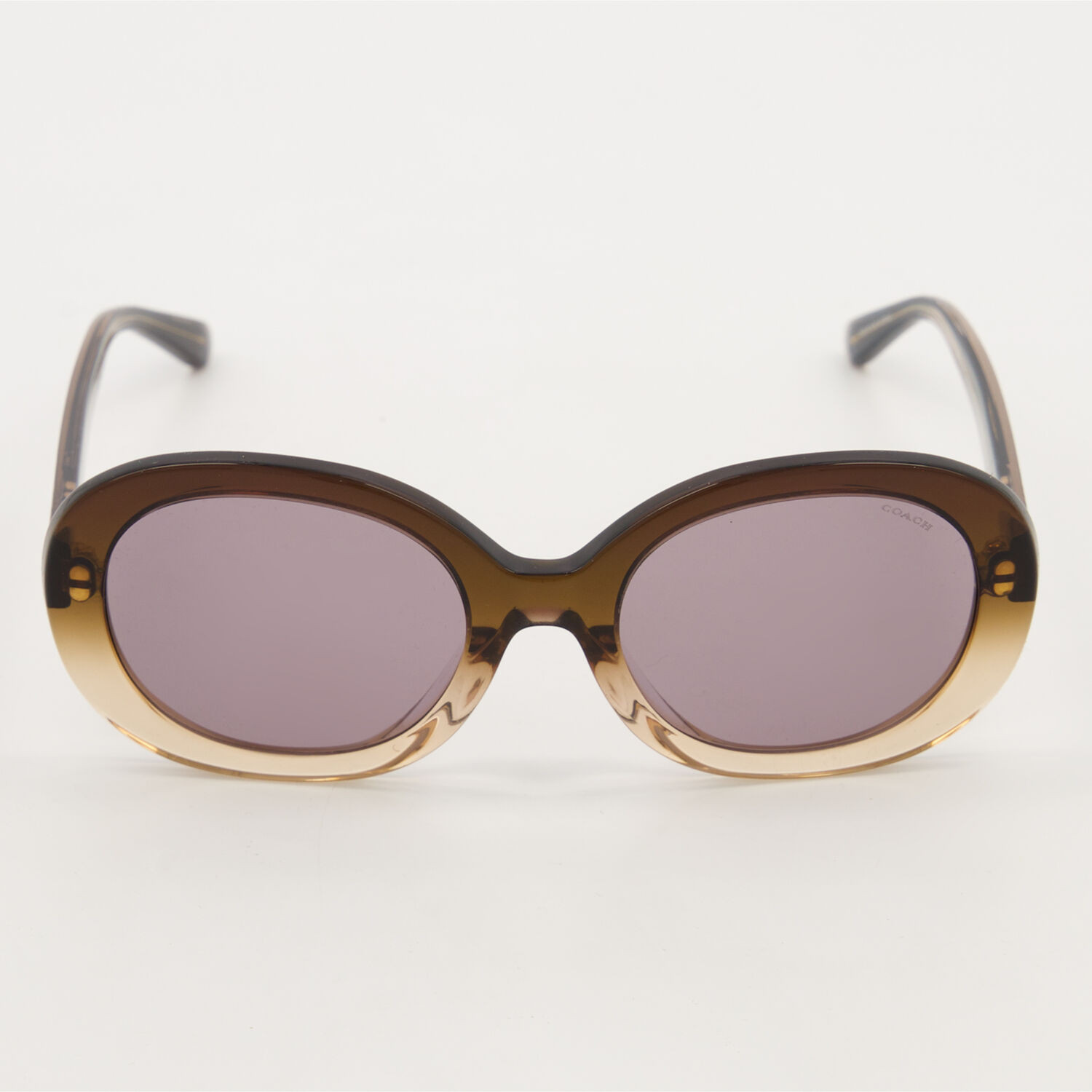 Transparent Brown 56781A Round Sunglasses | TK Maxx