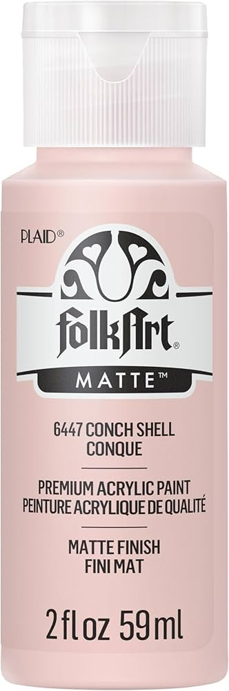 FolkArt Acrylic Paint in Assorted Colors (2 oz), , Conch Shell | Amazon (US)