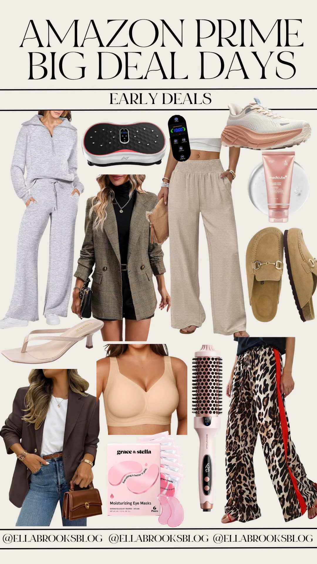 Amazon big prime day early deals

Amazon fashion, track pants, matching set, horsebit clogs, Korean beauty, Amazon beauty

#LTKSeasonal #LTKSaleAlert #LTKBeauty