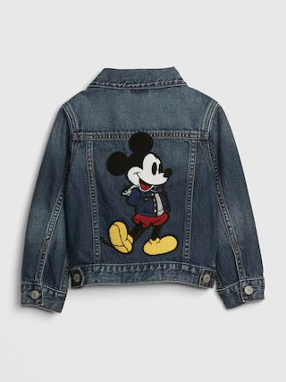 babyGap &amp;#124 Disney Mickey Mouse Icon Denim Jacket | Gap (US)