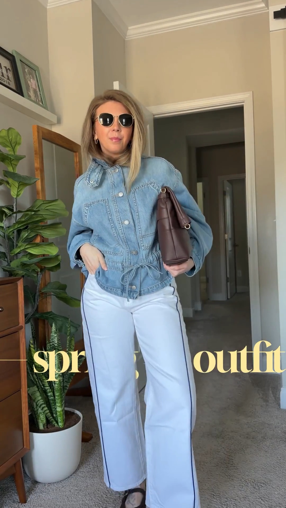 Use code  HEATHEROL for 15% off sitewide at Oleada for the perfect bags to complete any outfit ✨

Denim funnel neck jacket: small
White barrel jeans: 26
Woven flats: run tts

casual style / styling outfits / gdwm / get dressed with me / work bags / elevated work style / work outfit / wfh outfit / for her / Heather Blair 

#LTKWorkwear #LTKgrwm #LTKootd