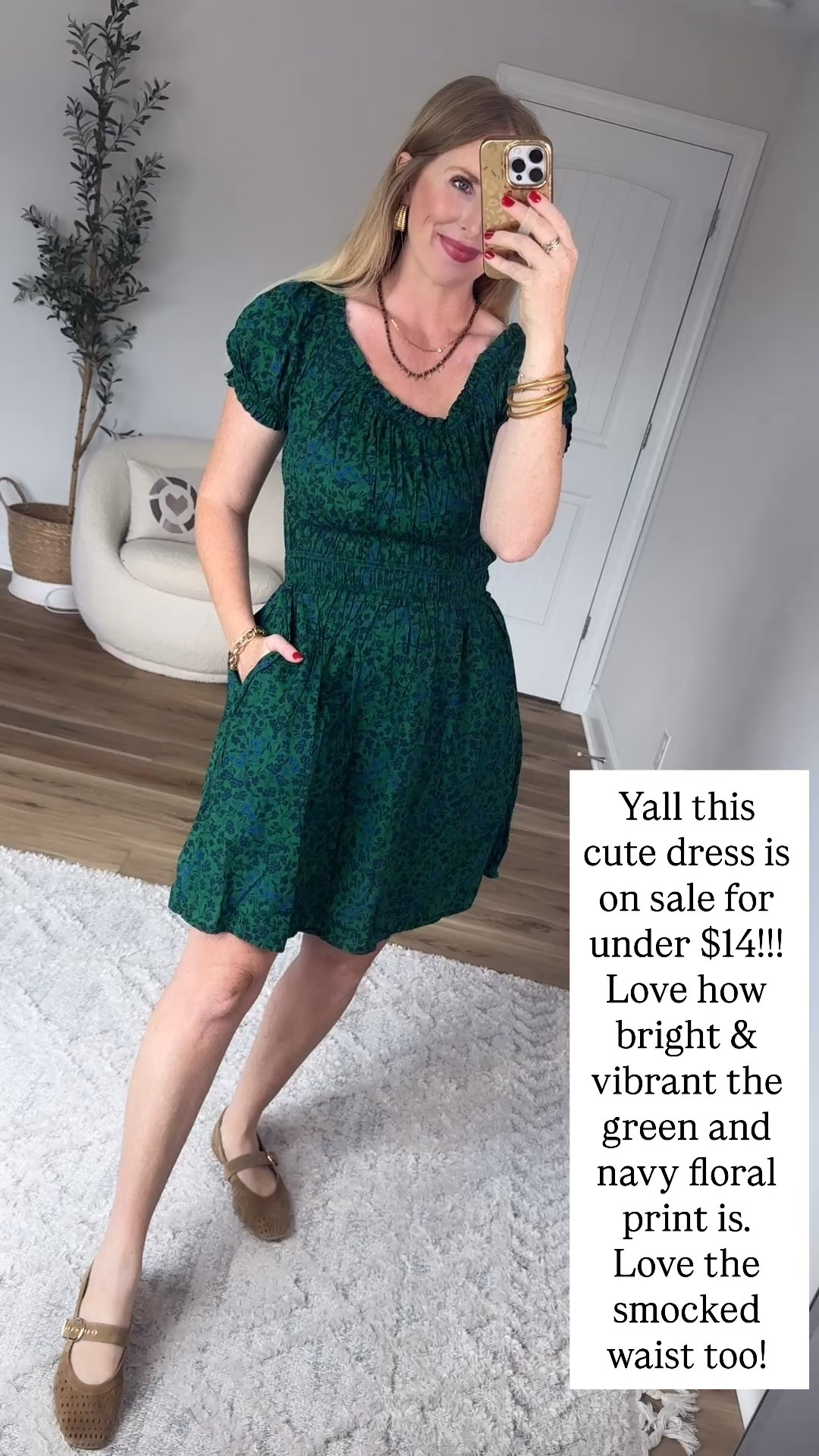 Fall floral mini dress on sale

#LTKSaleAlert