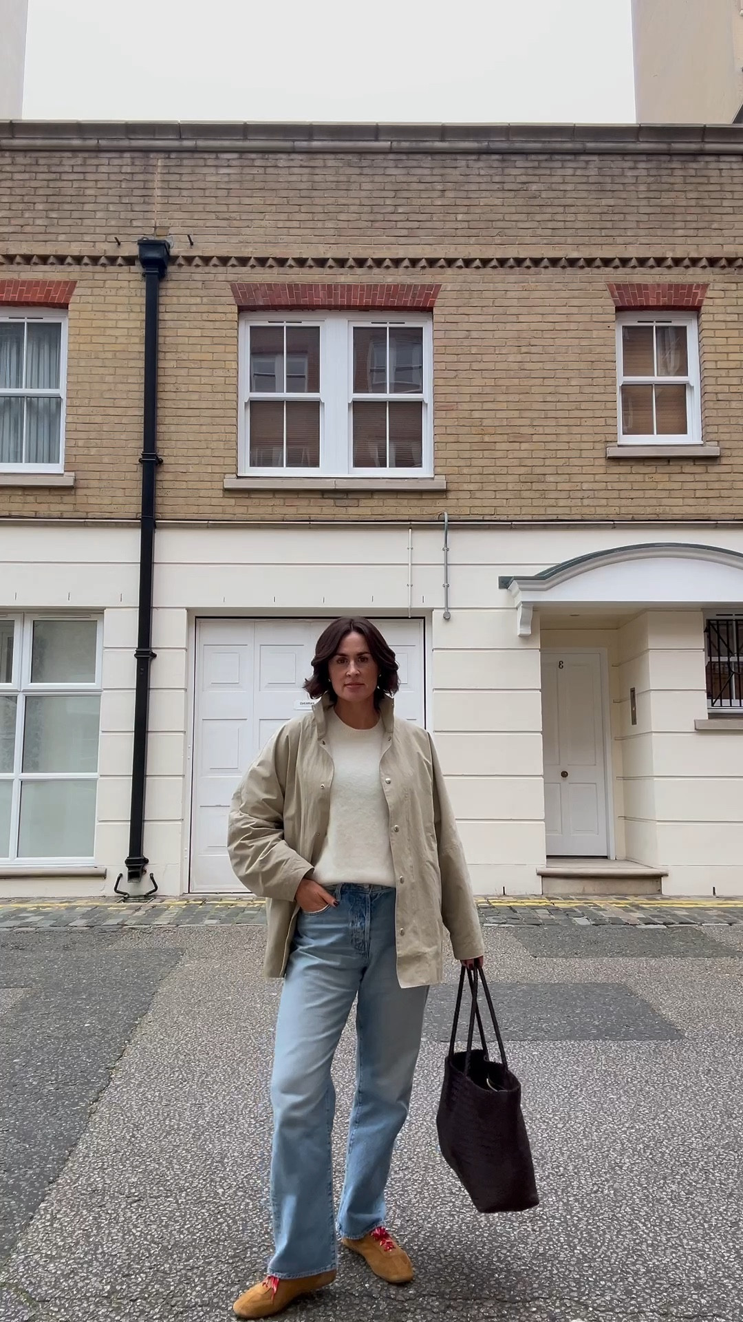 Spring outfit of the day 
Wearing a size small in the jacket and knit
Sneakers are true to size 

#LTKstyletip #LTKspring #LTKuk