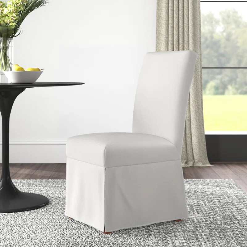 Arsaluis 19.3'' H Fabric Upholstered Parsons Chair | Wayfair North America