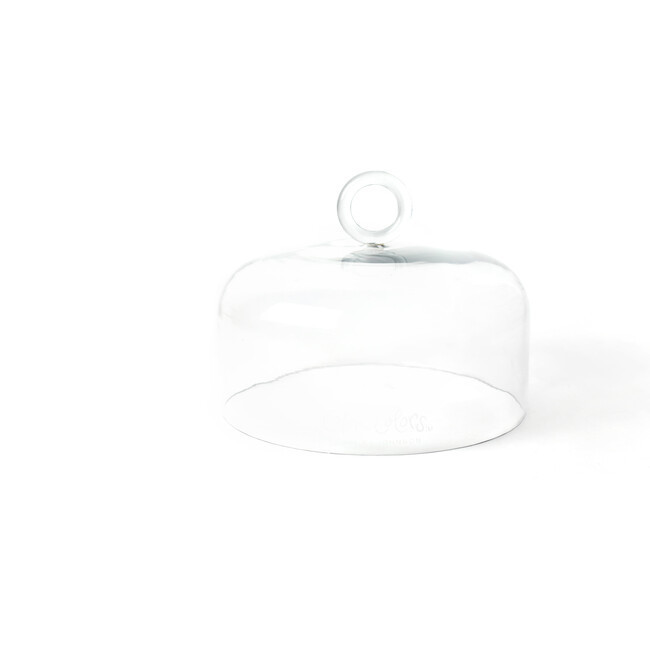 Large Ring Handle Glass Dome | Maisonette