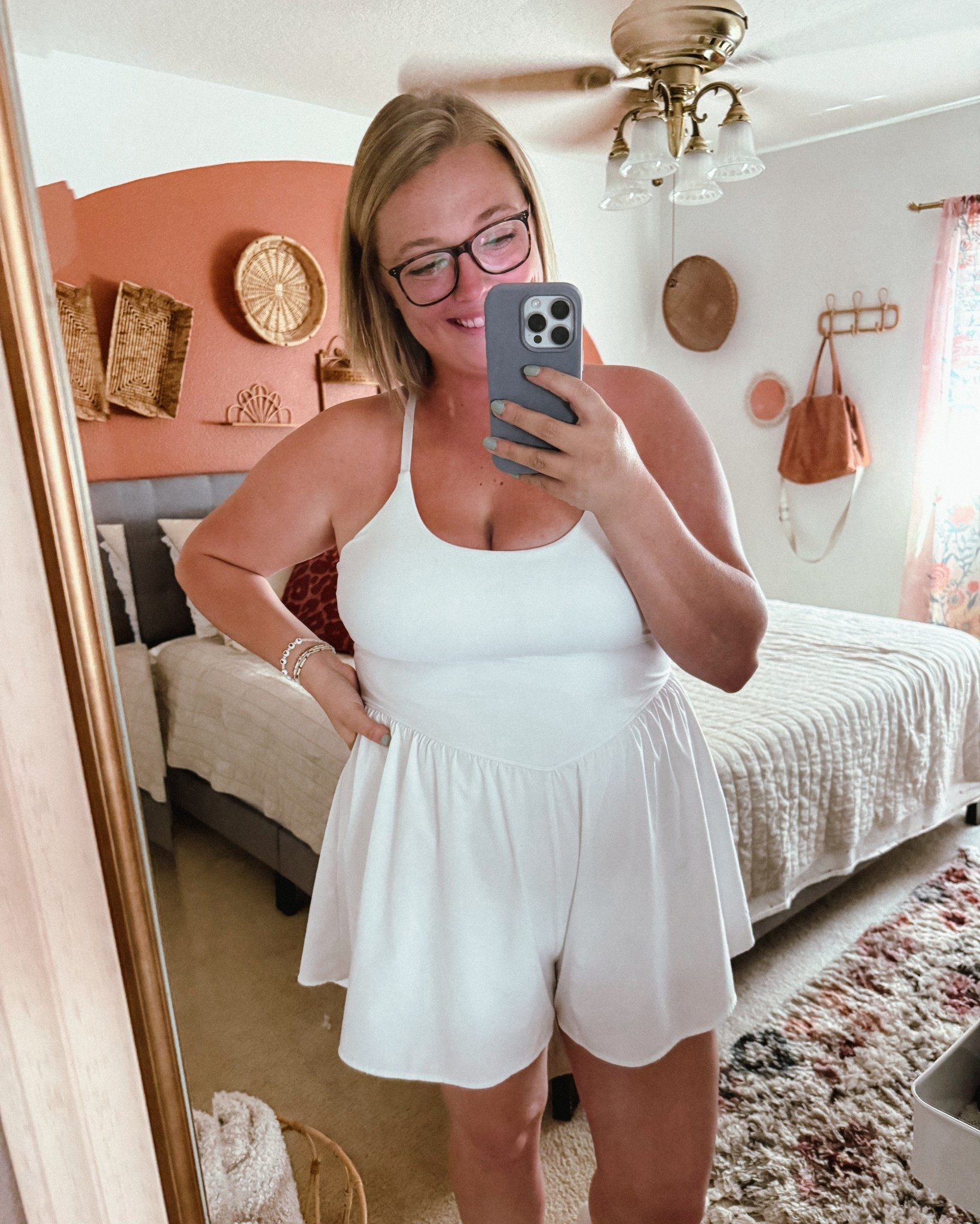 Casual ootd / Amazon romper / midsize everyday style / I’m in an XL

#LTKMidsize #LTKFindsUnder50 #LTKSeasonal