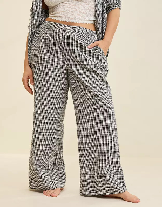 Aerie Seersucker Trouser PJ | Aerie