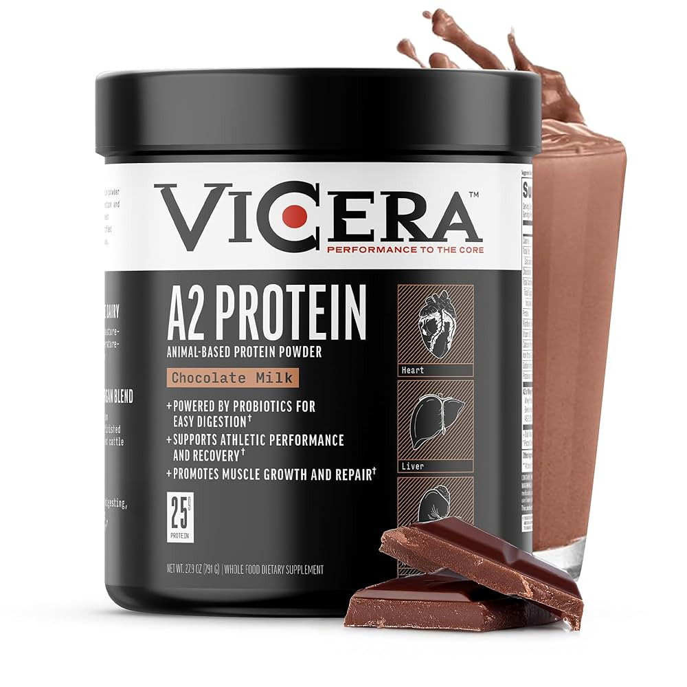 A2 Protein Powder, Chocolate Milk, 25 G Protein per Serving, Organic A2/A2 Whey Casein Blend with... | Amazon (US)