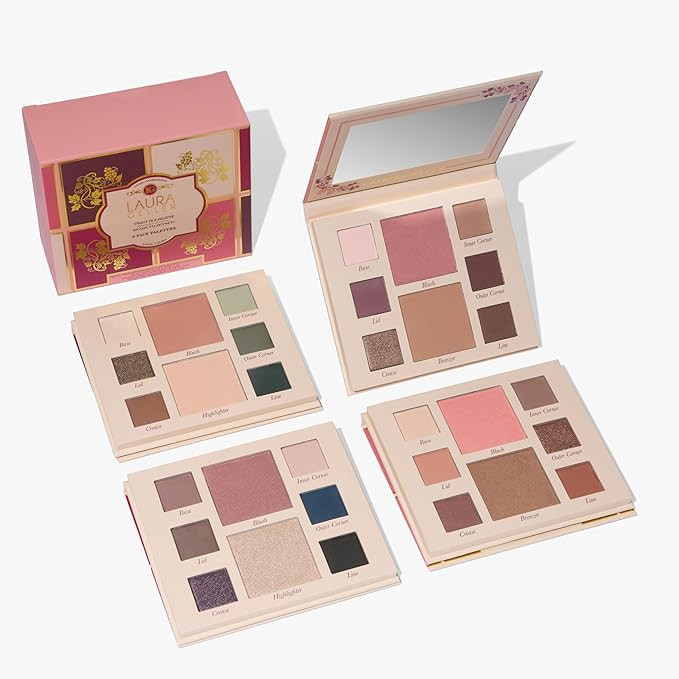 LAURA GELLER NEW YORK Annual Party in a Palette Full Face Palette Set (01 Ready to Jetset!) | Amazon (US)