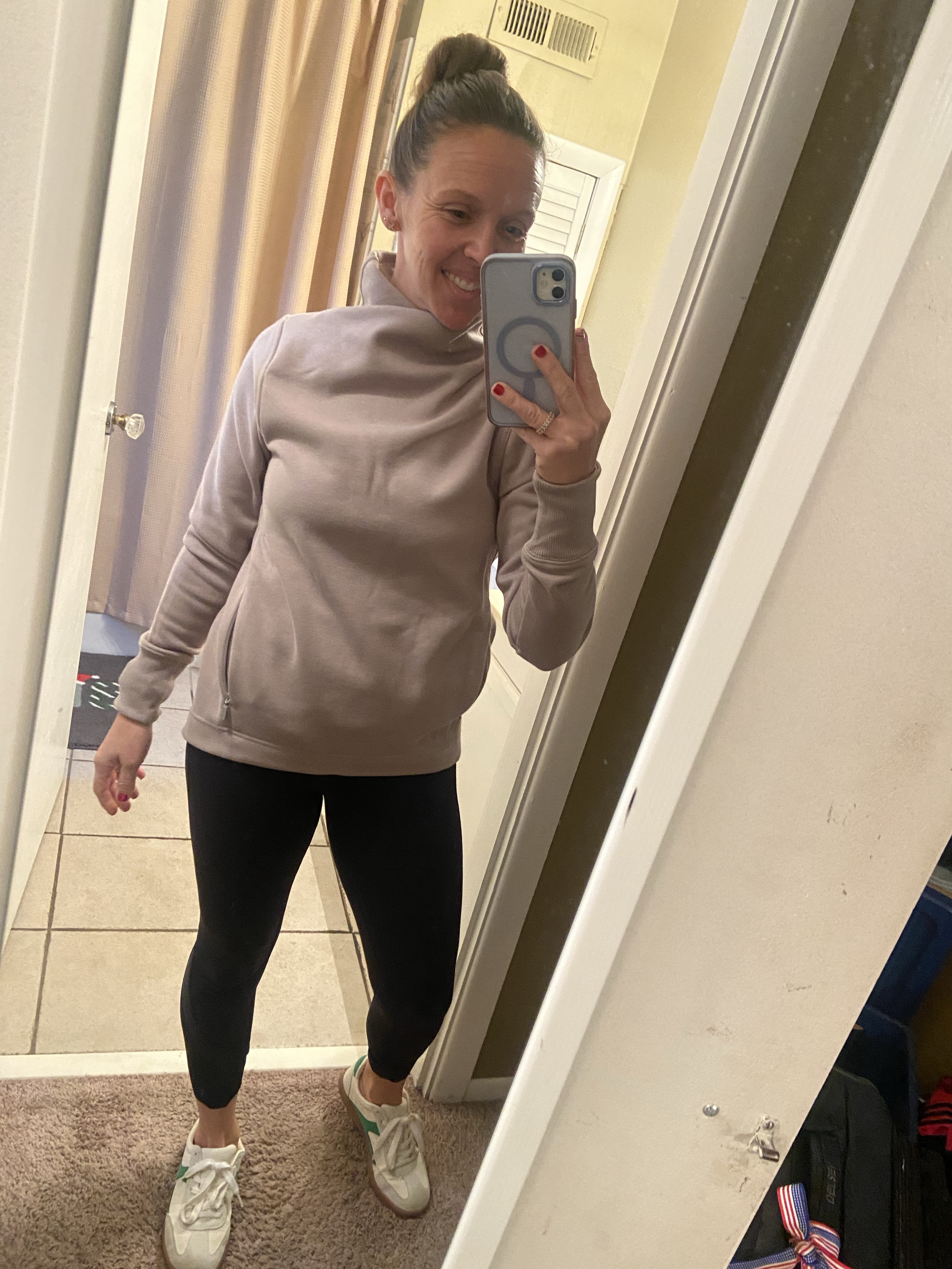 Loungewear - ON SALE, more colors available, so comfy, I’m Obsessed ; I’ve worn it to work with slacks and also more casual with leggings. And my tennis shoes are a great designer dupe. 


#athleta #salefinds #athleisure #winteroutfit #businesacasual #datenight #LTKShoeCrush #LTKActive #under20 #budgetfriendly #walmart #diamondband 




#LTKStyleTip #LTKSaleAlert #LTKFindsUnder50