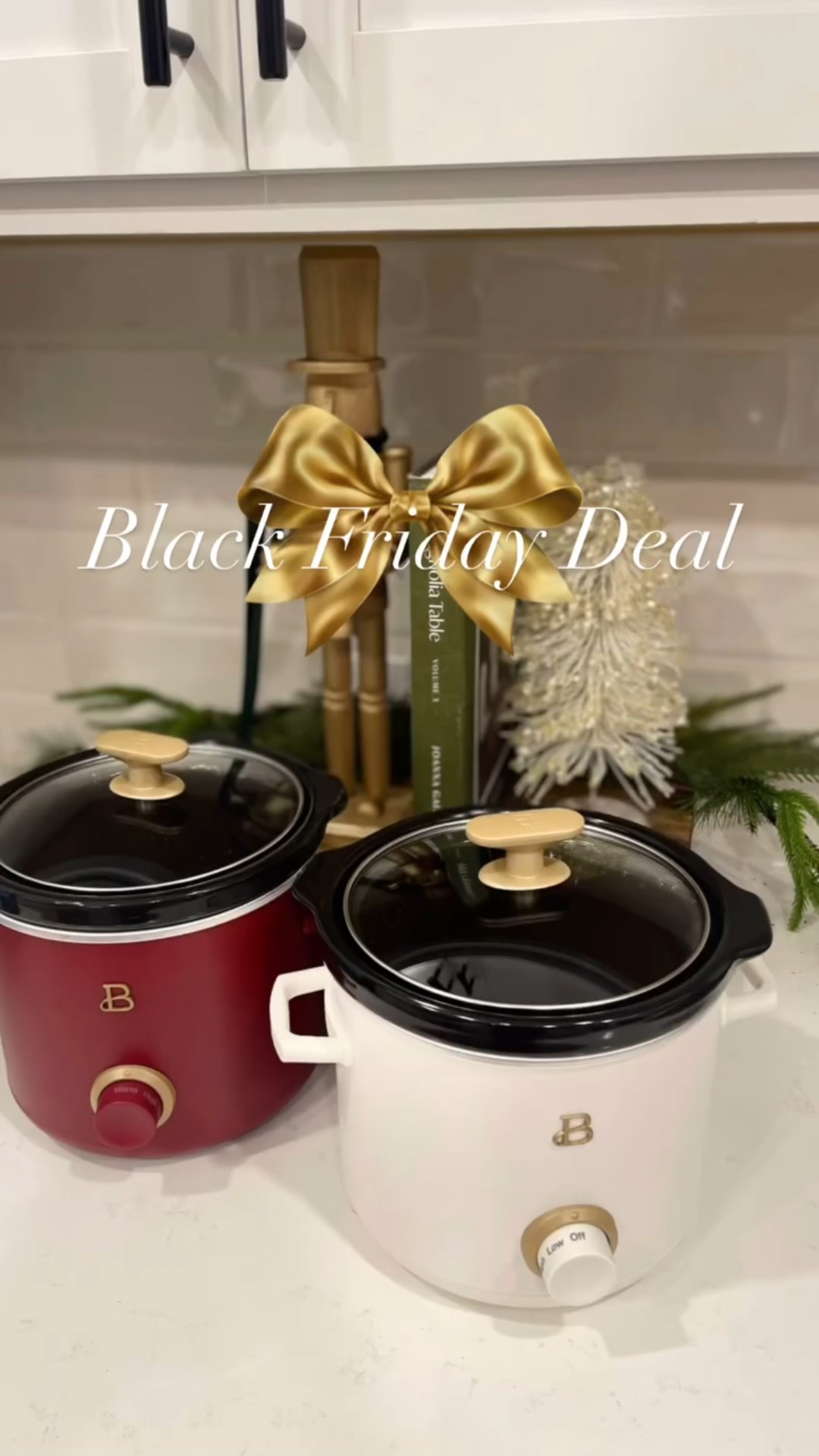 It’s back!! The Beautiful by Drew Barrymore mini slow cooker 2-pack is under $18 right now! Perfect for dips, small meals, and gifting. Such a cute kitchen deal! 



#walmartfinds #walmartdeal #kitchenfavorites #holidayhosting

#LTKGiftGuide