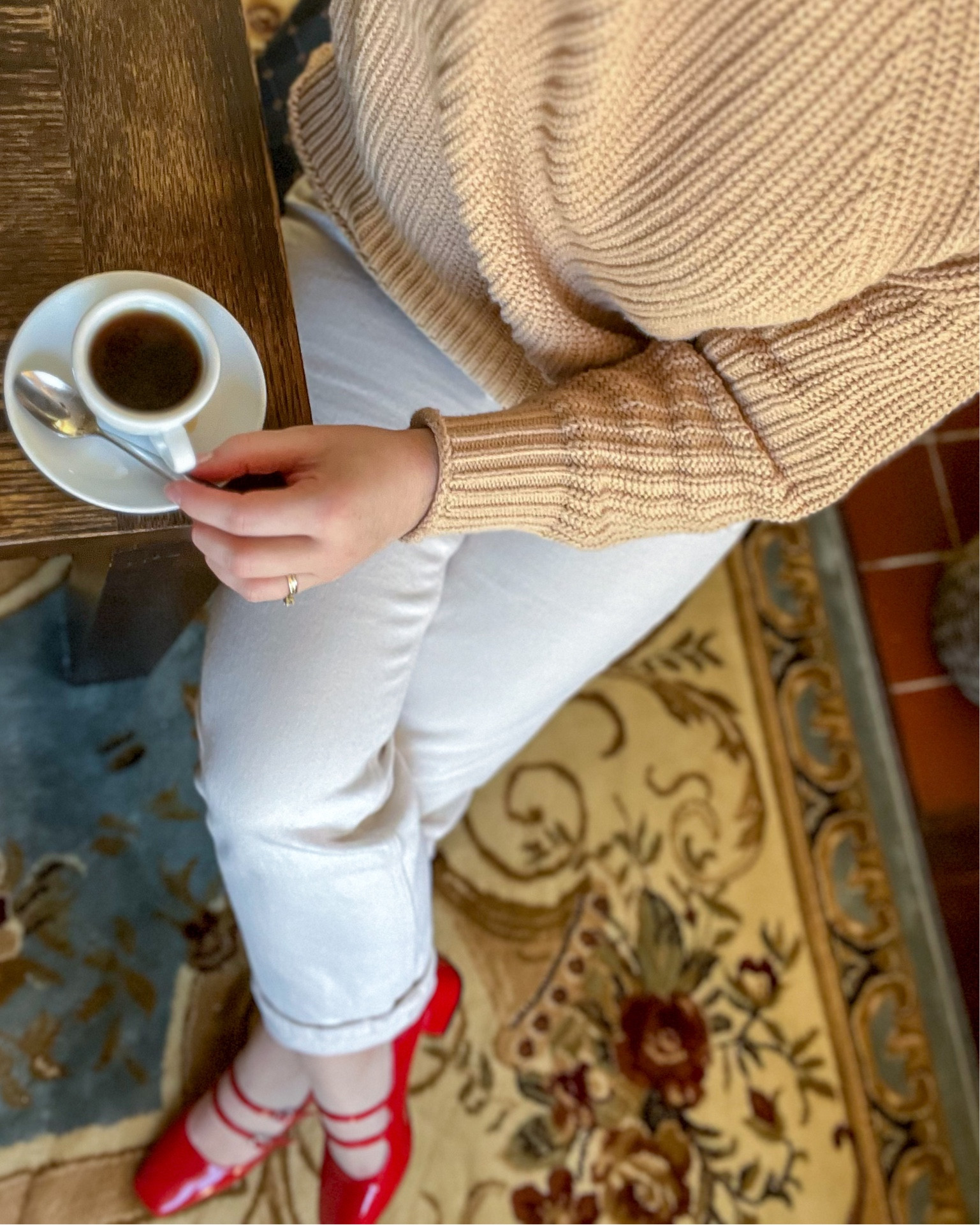 Camel, ecru, & a pop of red ❤️❤️

These red patent leather Mary Jane block heels are the It Shoe of Winter/Spring 2024, and are a great dupe for the Alice Pumps from Carel as they’re under $50!! 

#LTKfindsunder50 #LTKshoecrush #LTKstyletip