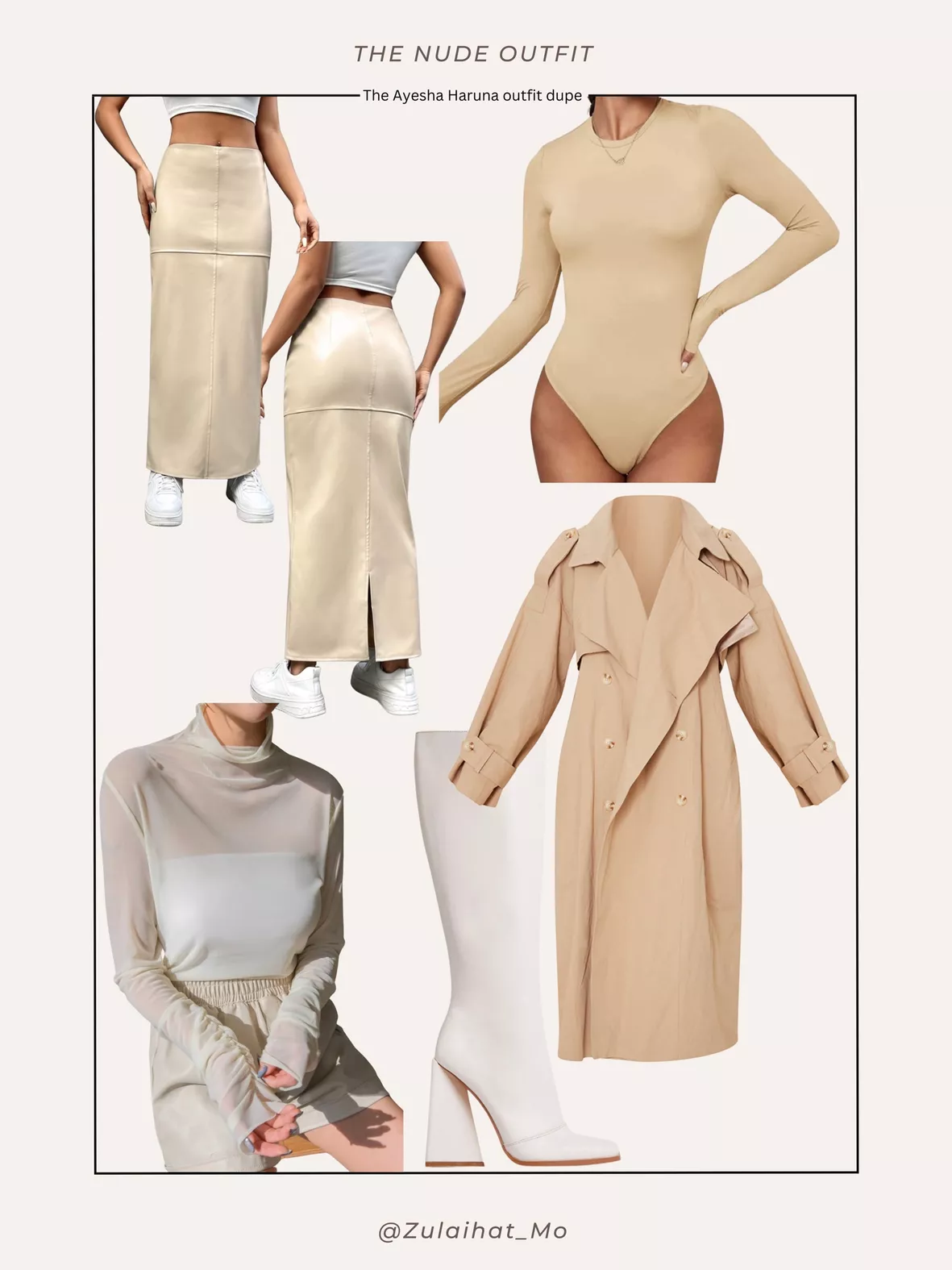 Uma Nude Mesh Corset Bodysuit curated on LTK