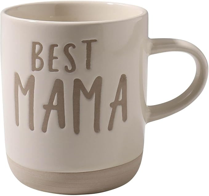 S.Leaf Best Mom Ever Gifts Mom Coffee Mug Mama Ceramic Coffee Mug Heart Mug Dishwasher & Microwav... | Amazon (US)