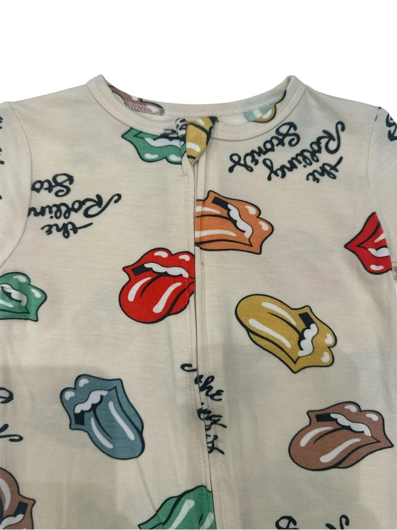 Rolling Stones Baby Boys Graphic Coveralls with Long Sleeves, Sizes 0M-24M | Walmart (US)