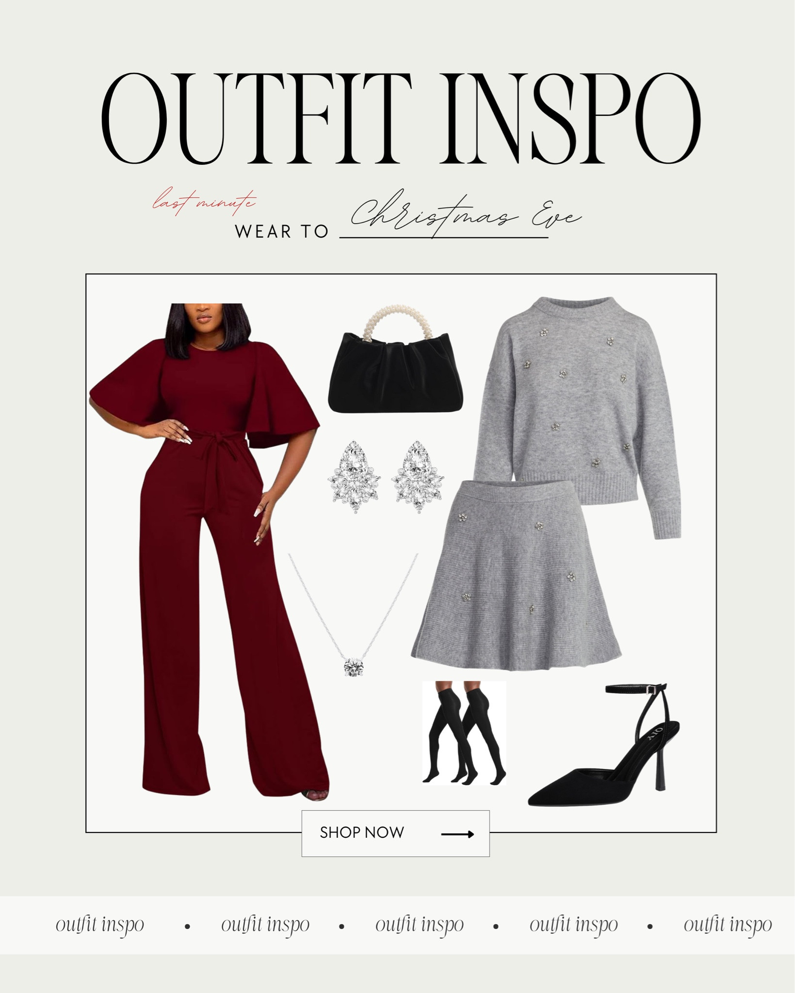 Christmas // Christmas Eve // Christmas Eve outfit // Amazon // Amazon holiday // Amazon Christmas // last minute outfit // Christmas party // work party // family party 

#LTKHoliday #LTKSeasonal #LTKFindsUnder100