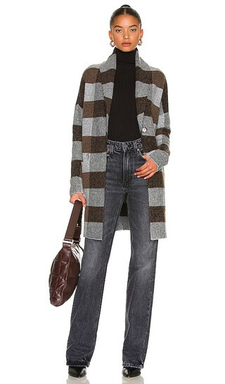 Lovett Cardi in Charcoal | Revolve Clothing (Global)