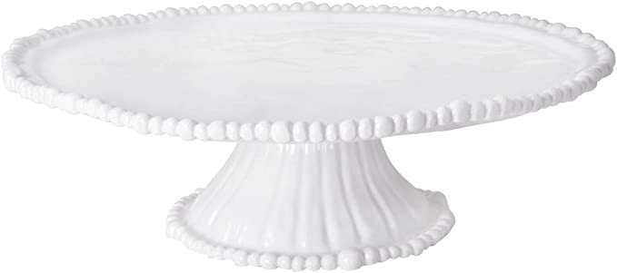 Amazon.com | Beatriz Ball Pedestal Cake Plate, White: Cake Stands | Amazon (US)