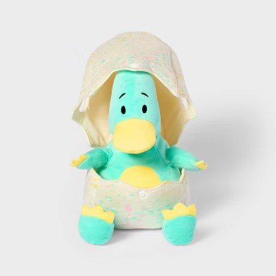 9.5" Teal Dino in Egg - Gigglescape™ | Target