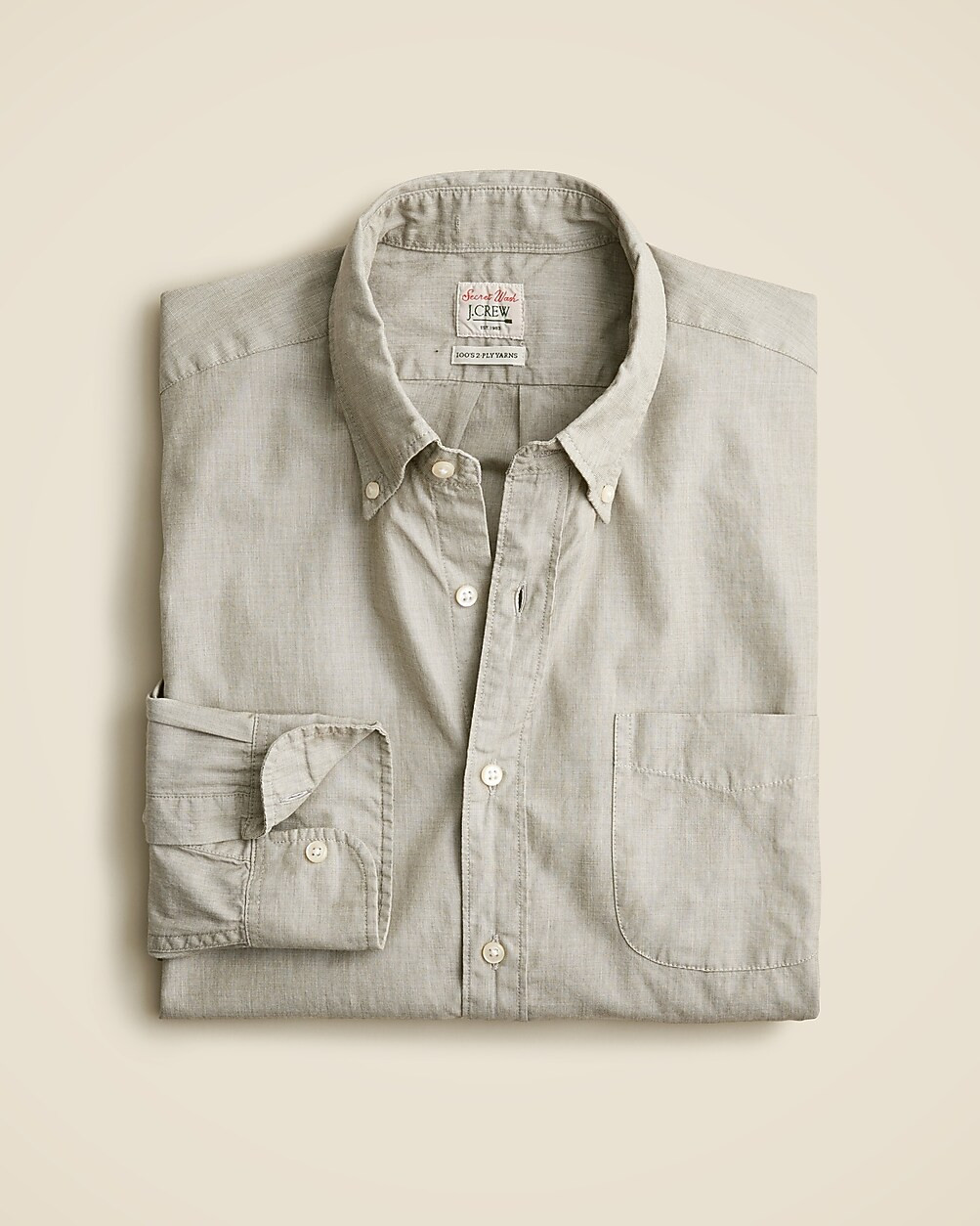 Secret Wash cotton poplin shirt | J. Crew US