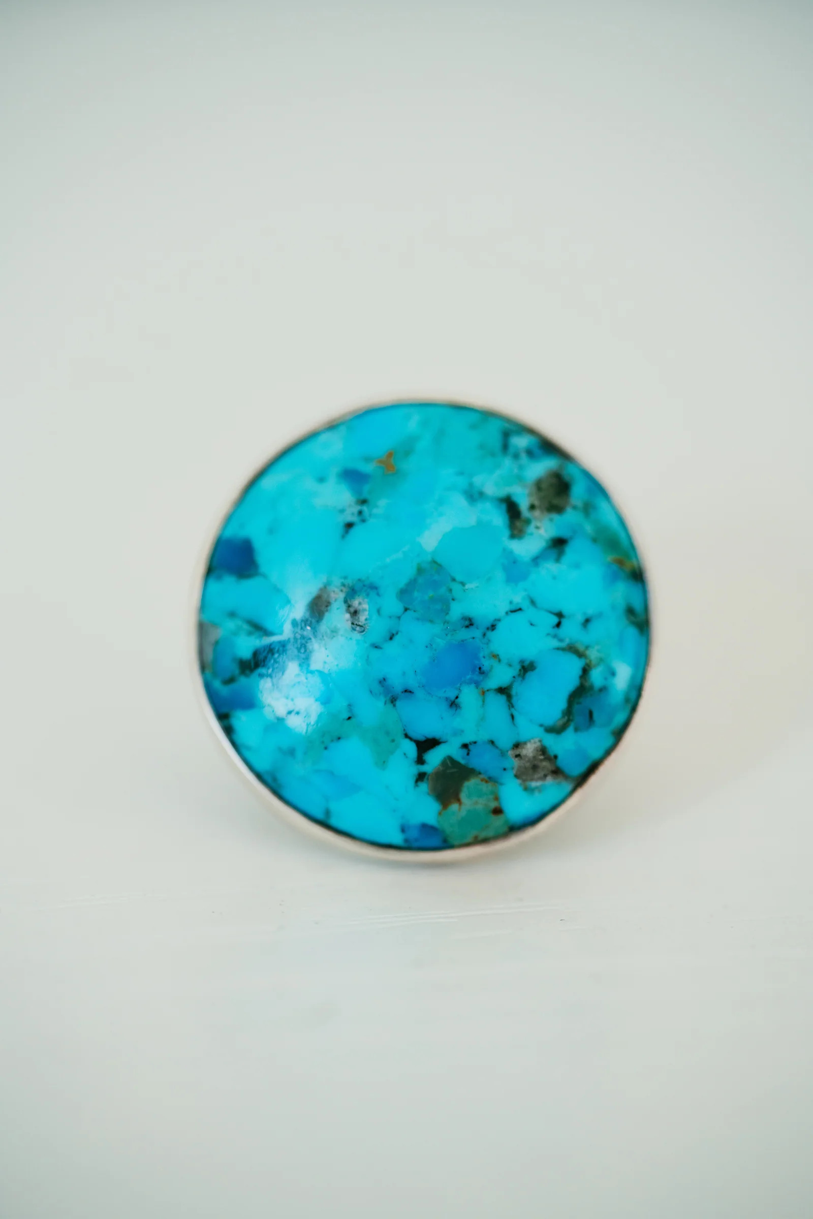 Earl Ring | Arizona Turquoise | Goldie Lew Jewelry, LLC
