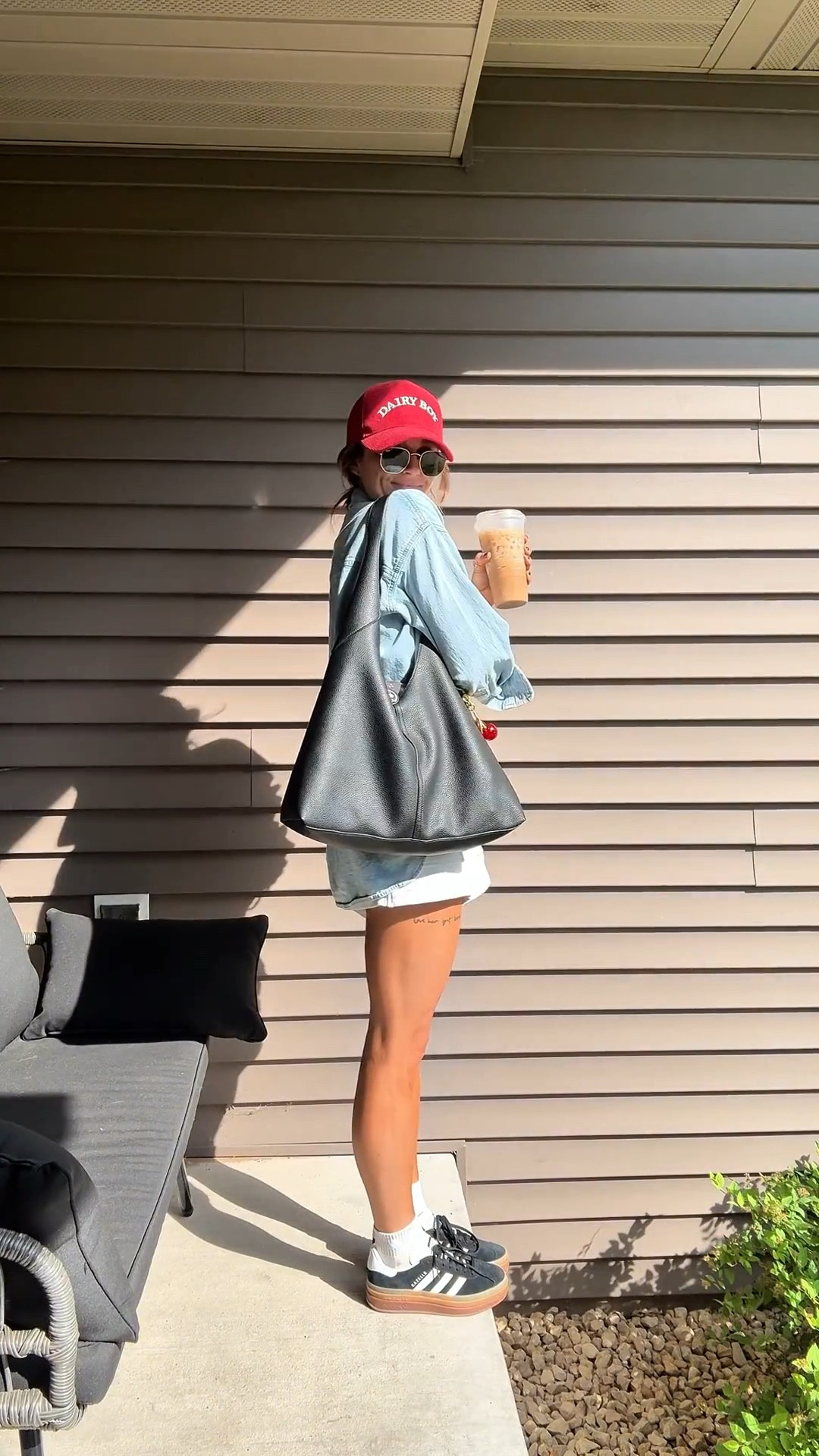 Top: small with oversized fit 
Shorts: small true to size 
Shoes: size down at least half a size 


#LTKFindsUnder50 #LTKShoeCrush #LTKStyleTip