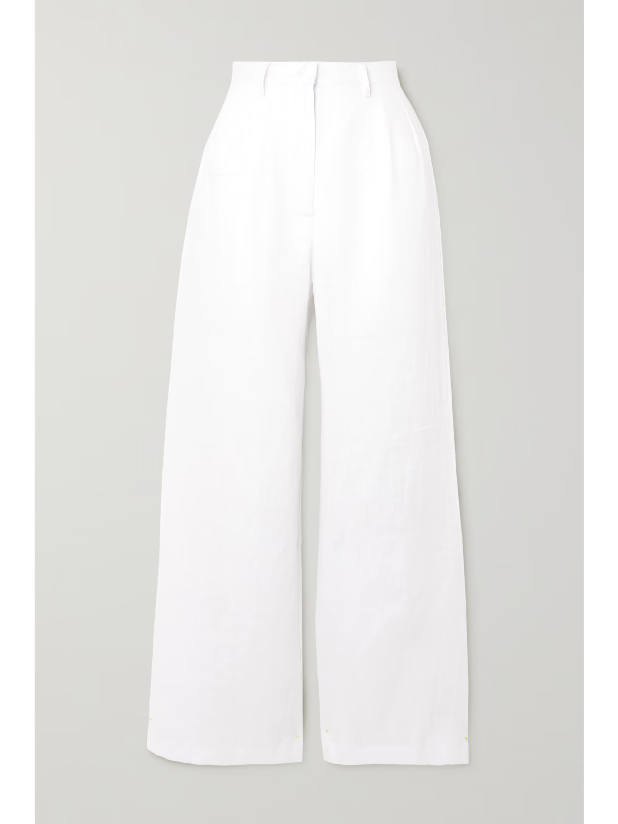 + NET SUSTAIN Musa linen wide-leg pants | NET-A-PORTER (US)