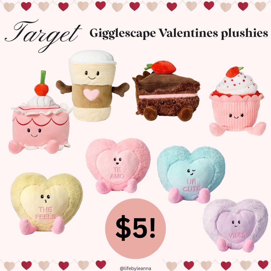 The cutest $5 Valentines plushies from Target!







Valentines/valentines gifts/ jellycat/ dupes 

#LTKGiftGuide #LTKKids #LTKSeasonal