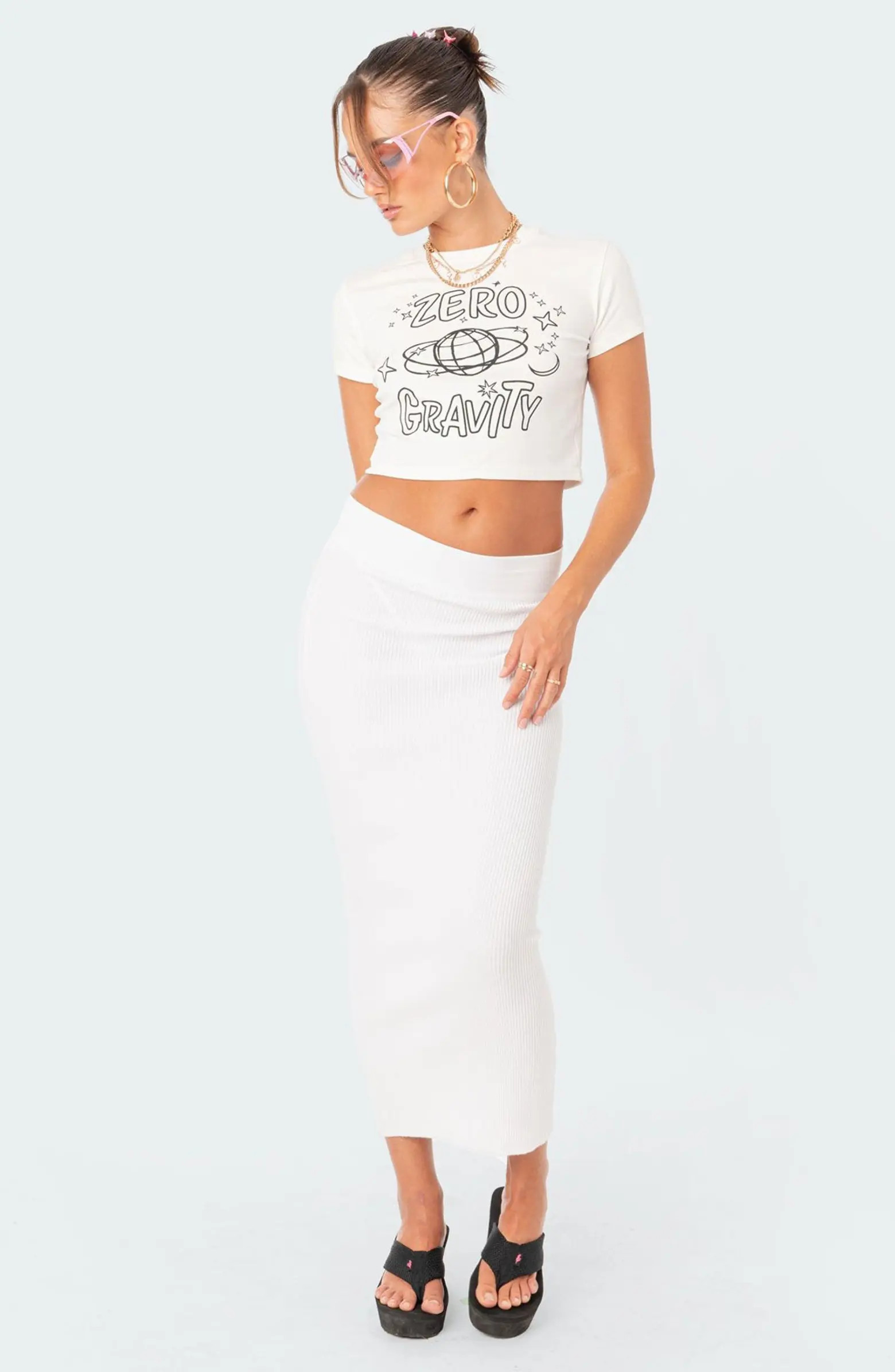 EDIKTED Leila Knit Maxi Skirt | Nordstrom | Nordstrom