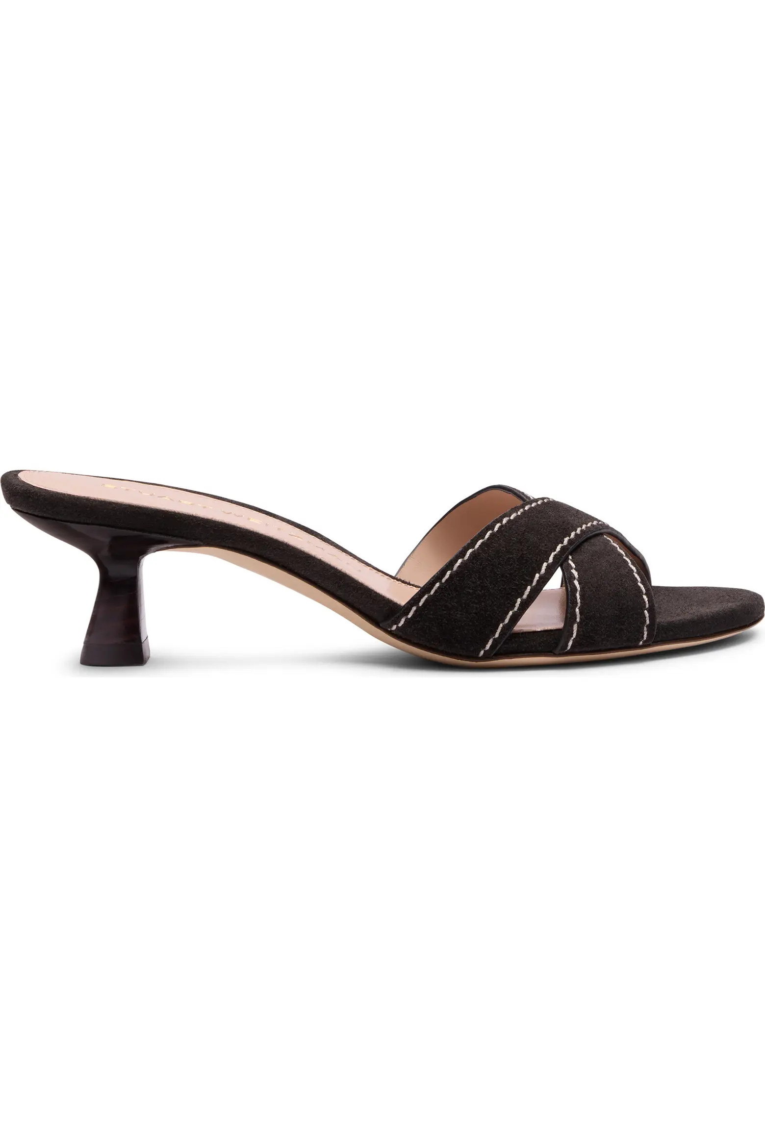 Minimalist Kitten Heel Slide Sandal (Women) | Nordstrom | Nordstrom
