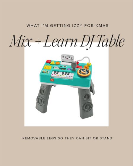 what izzy’s getting for xmas — this super fun dj table from @walmart i fully expect her to be obsessed with. it’s on sale!! #walmartpartner

#LTKGiftGuide #LTKsalealert #LTKbaby