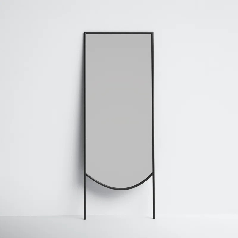 Florain Metal Rectangle Floor Mirror | Wayfair North America