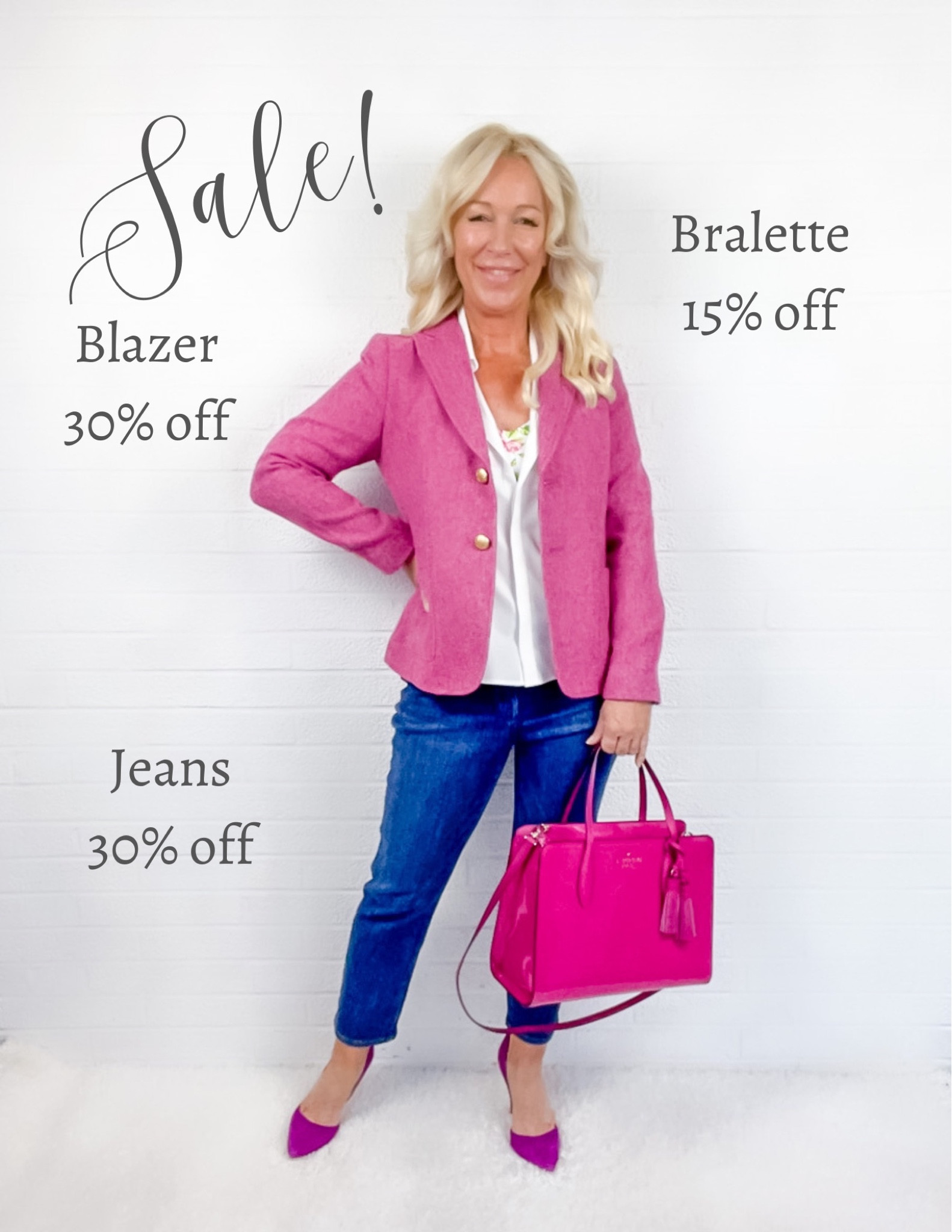 SALE! Smart Casual / Blazer Outfit / Midlife / Over 40 / Over 50 / Over 60

Use code VALARIE15 to save 15% on bra & underwear!

#LTKSeasonal #LTKworkwear #LTKsalealert