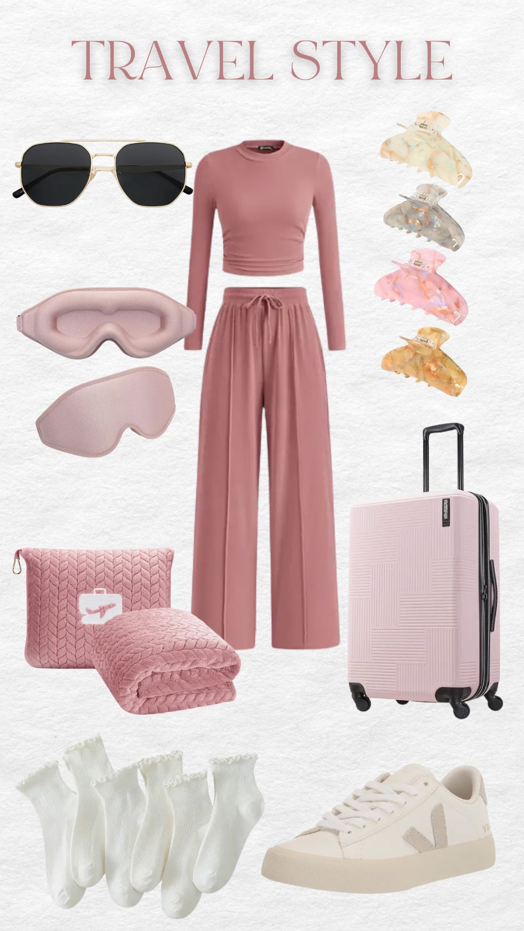 Travel style from Amazon! 

Travel outfit/ travel essentials/ luggage 



#LTKFindsUnder50 #LTKFindsUnder100 #LTKTravel
