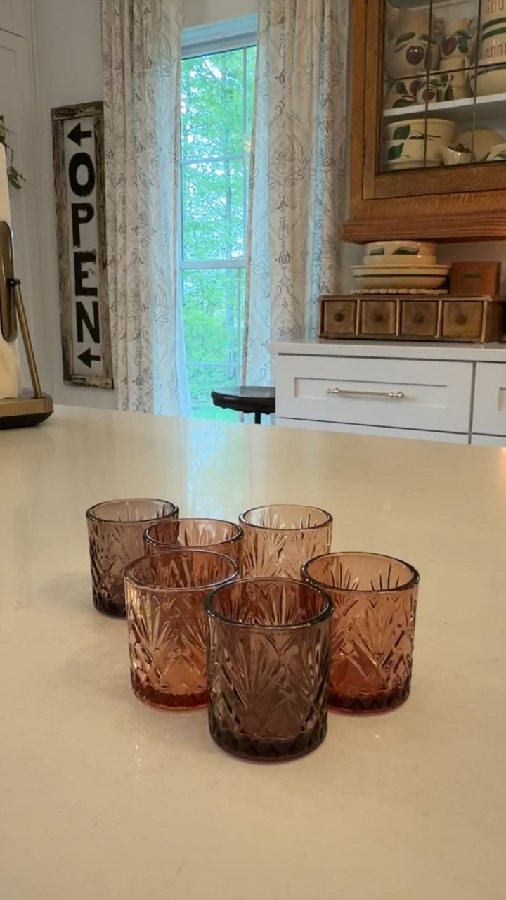 We just received these 1.5 oz. shot glasses from Amazon and I love the retro style and muted colors. We added these into our coffee bar because they can also be used for a shot of espresso.  

 #LTKHome