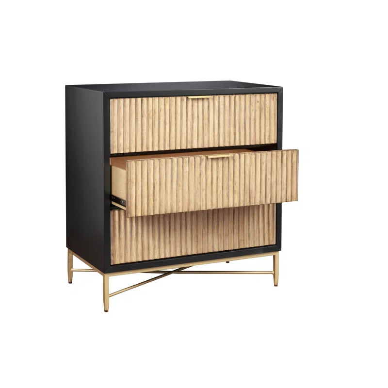 Giddens 3 Drawer Chest | Wayfair Professional