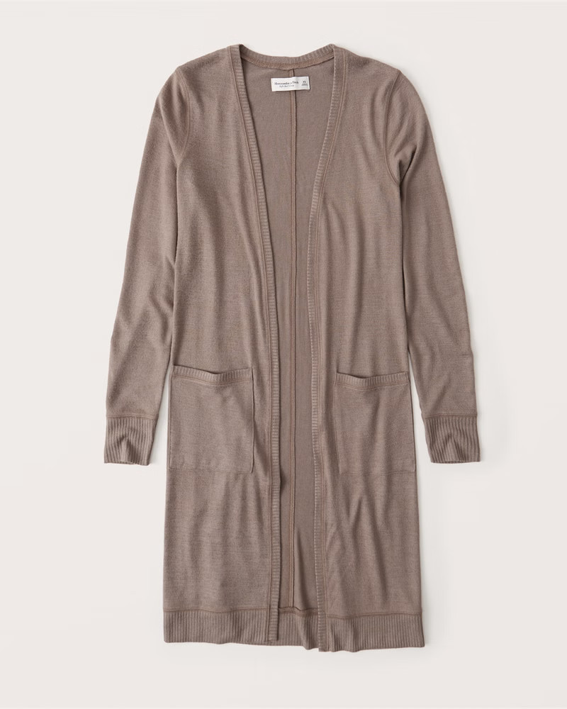 Cozy Duster Cardigan | Abercrombie & Fitch (US)