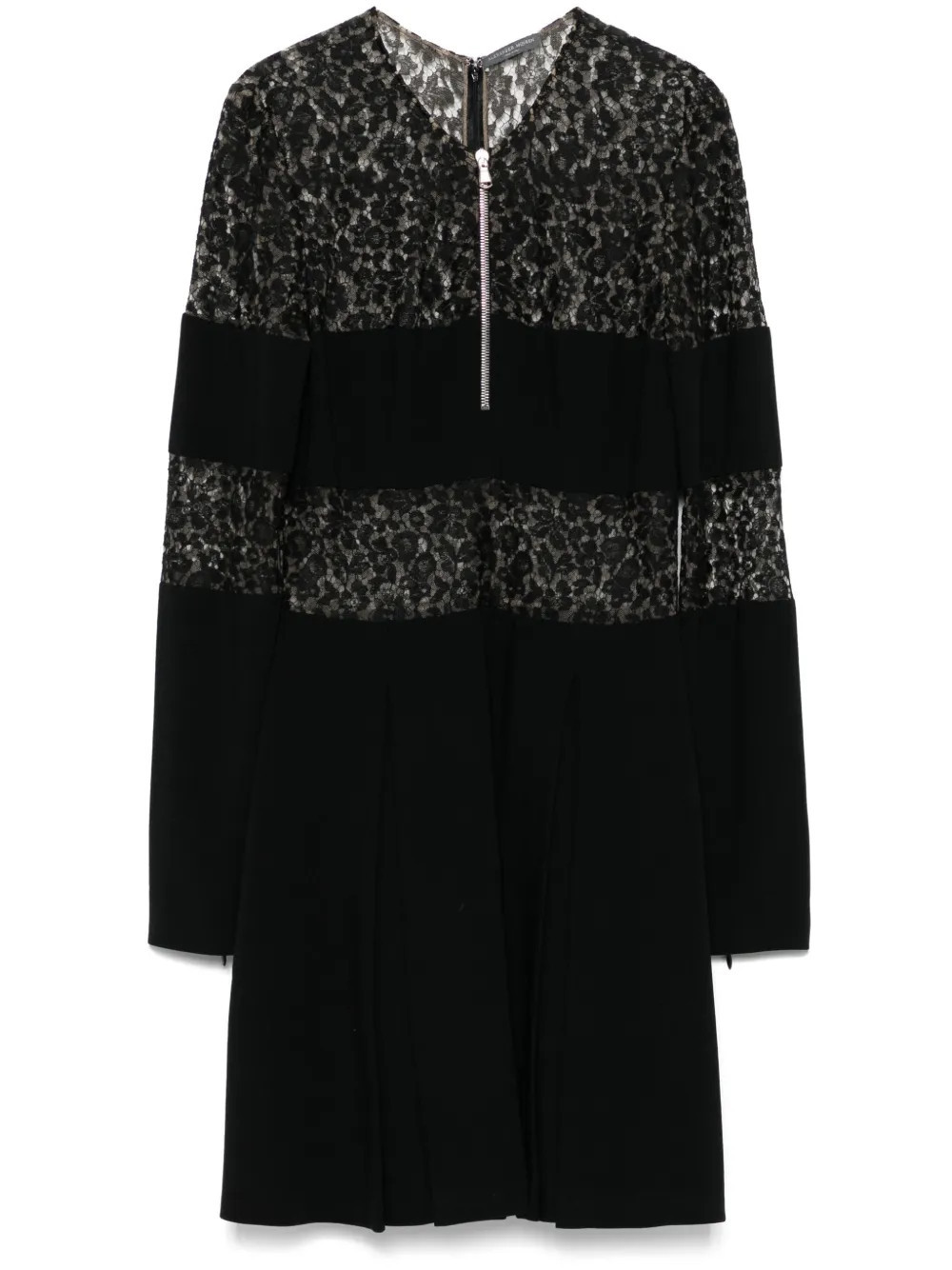 Alexander McQueen Pre-Owned 2000s floral-lace dress - Black | Farfetch Global