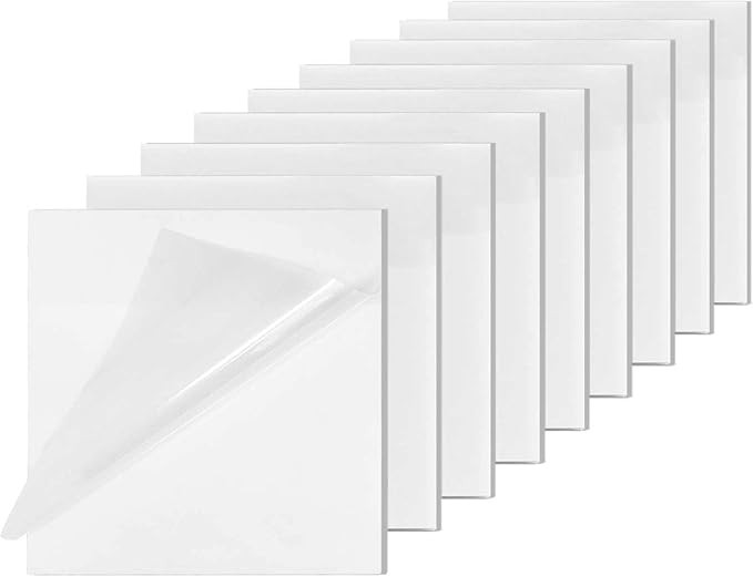 Transparent Sticky Notes Pads Translucent Clear Sticky Notes 3x3 Inches See Through Clear Post It... | Amazon (US)
