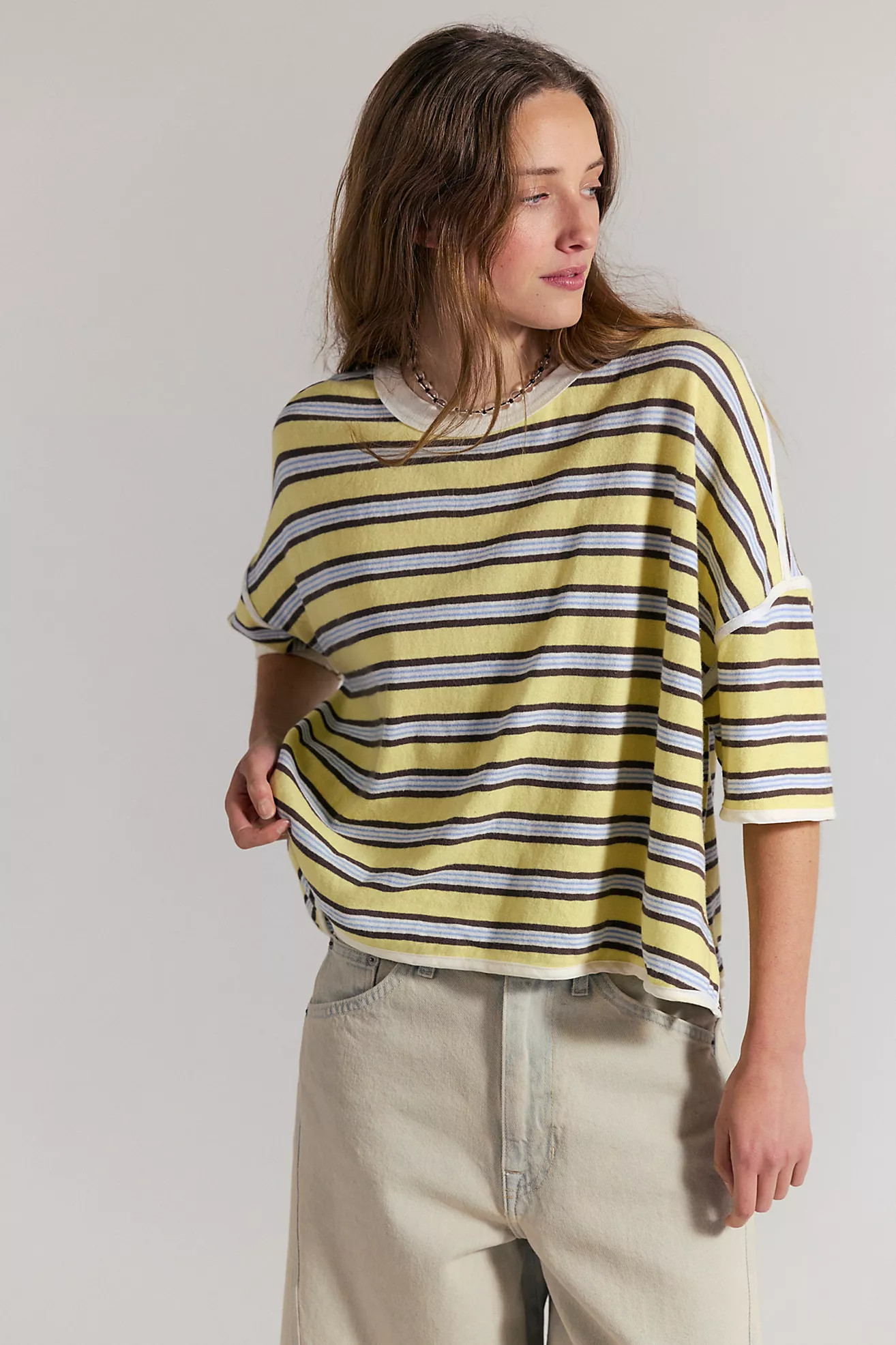 We The Free Clean Rugby Tee | Free People (Global - UK&FR Excluded)