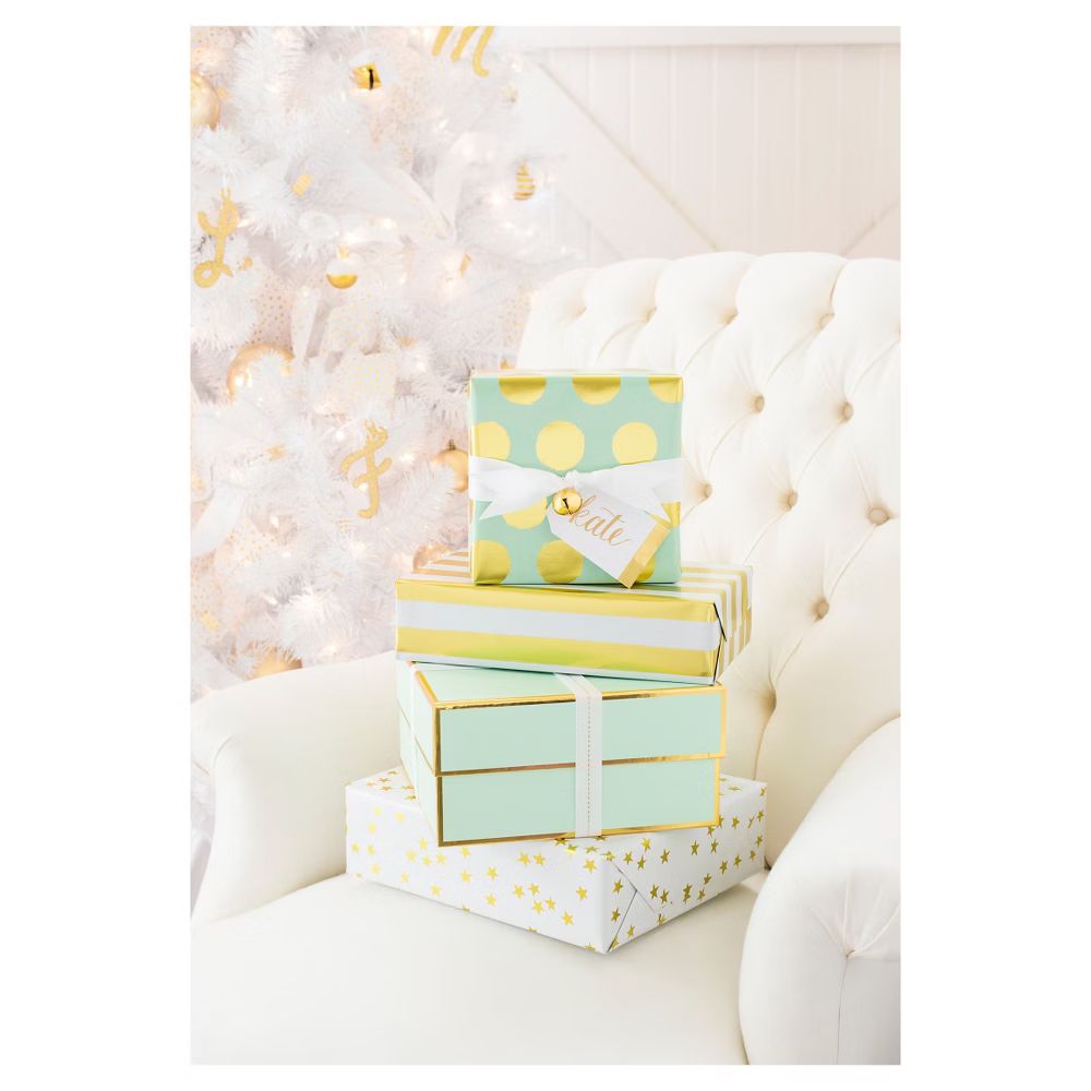 Sugar Paper Mint and Gold Gift Packaging Collection | Target