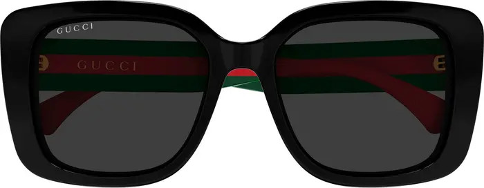 Gucci 55mm Butterfly Sunglasses | Nordstrom | Nordstrom