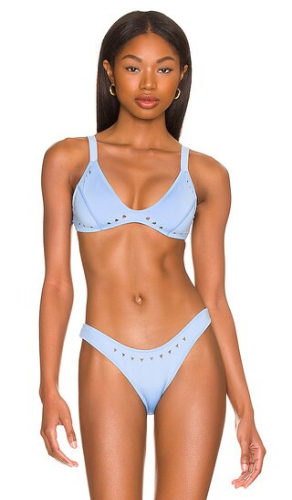 Georgia Bikini Top in Sky | Revolve Clothing (Global)