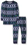 Moon and Back by Hanna Andersson Unisex Kids' Organic Holiday Family Matching 2 Piece Pajama Set,... | Amazon (US)