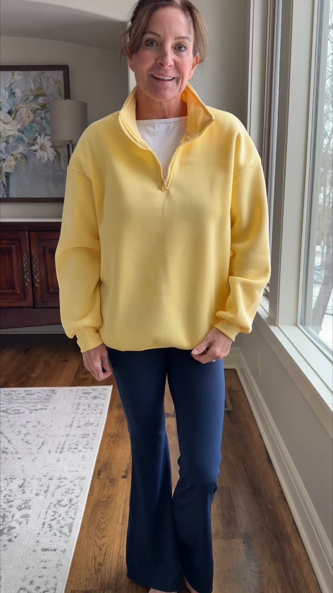 To keep the winter blues away I add bright colors into my wardrobe and this fleece pullover feels like warm sunshine to me ☀️

And under $25!

#LTKgrwm #LTKFindsUnder50 #LTKootd