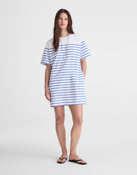 Crewneck Mini T-Shirt Dress | Madewell