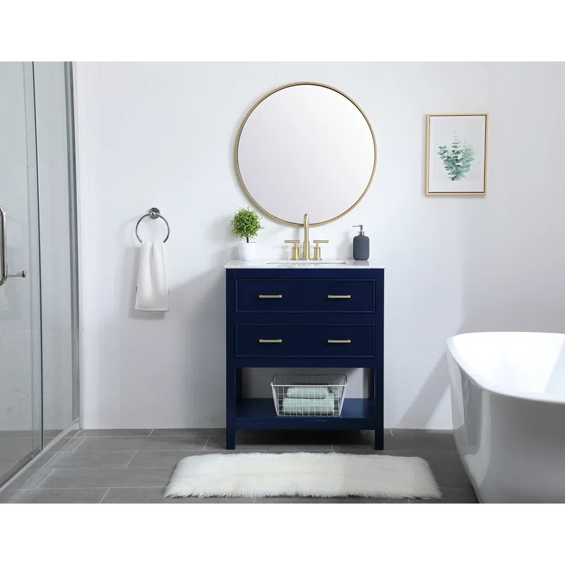 Unique 30" Single Bathroom Vanity Set | Wayfair North America
